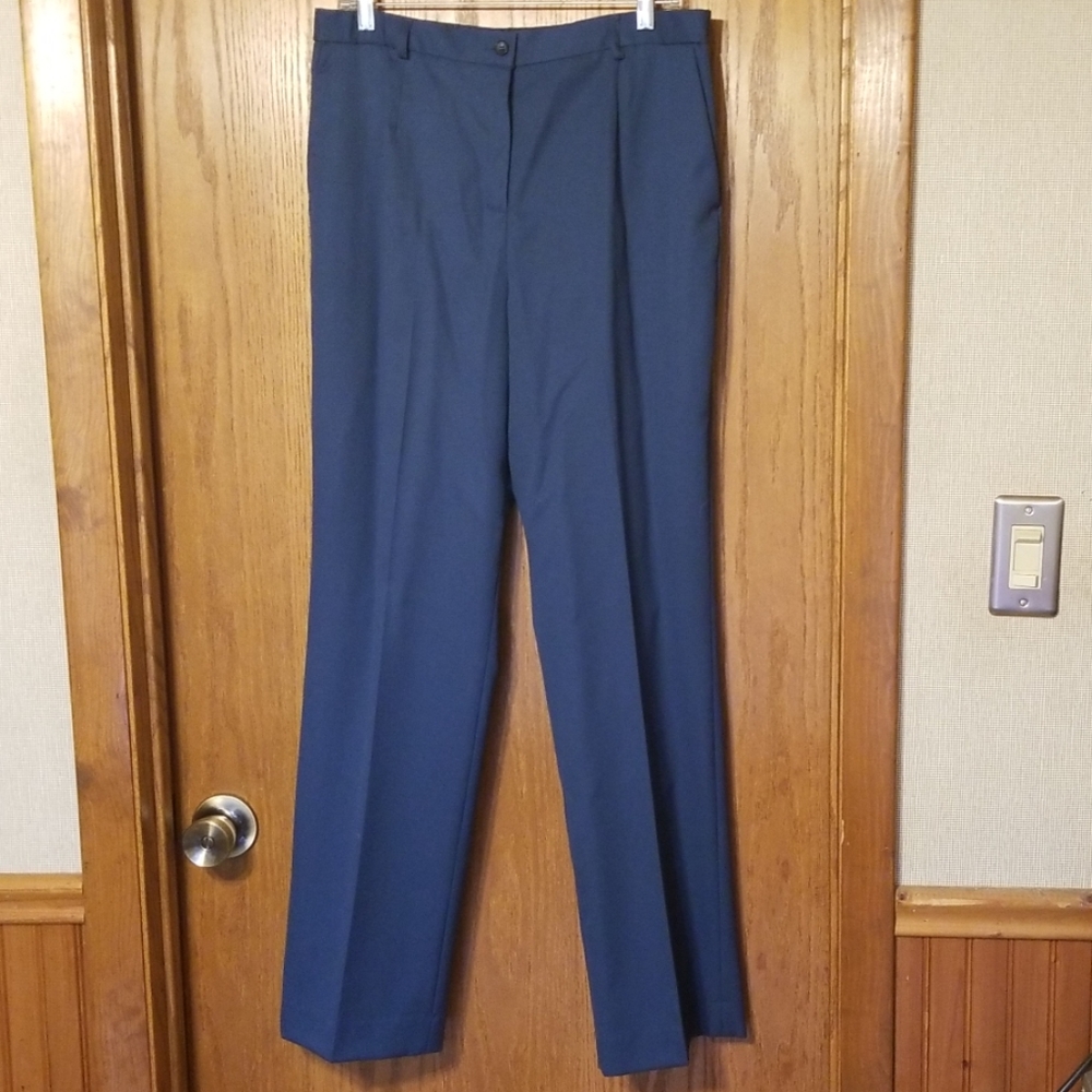 Pendleton Classic Navy Straight-Leg Trousers